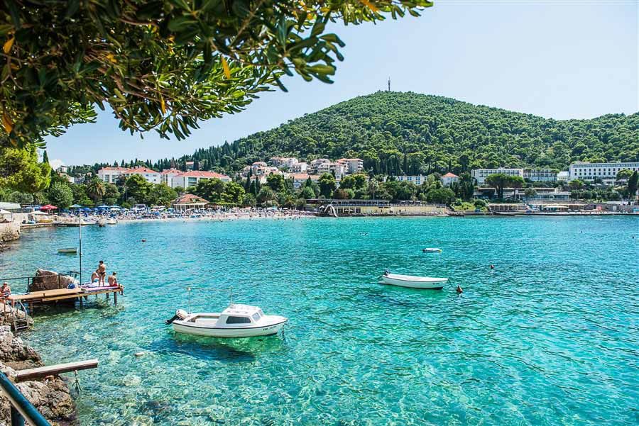 Lapad Bay Beach Croatia Gems