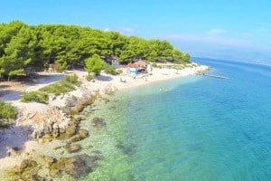 Kava Beach, Slatine, Ciovo, Trogir, Split Riviera