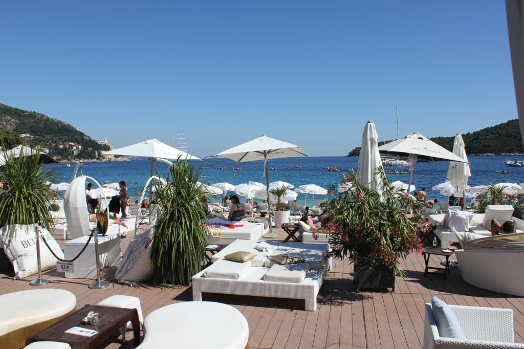 Beach Bar East West, Banje Beach, Dubrovnik Old Town (1)