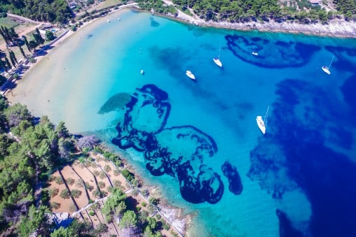 Location of Croatia Villas in Turquoise bay
